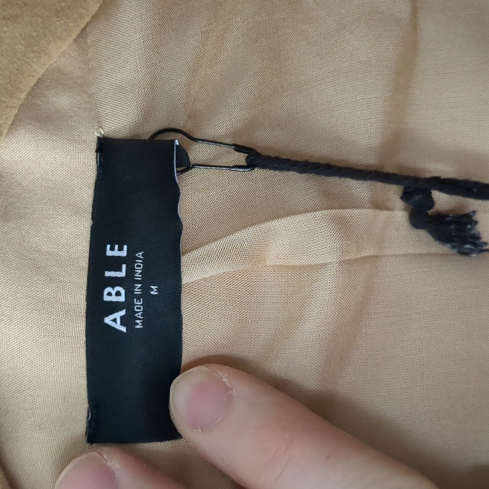 NWT Able Micah Drapey Blazer Oat - Picture 9 of 10